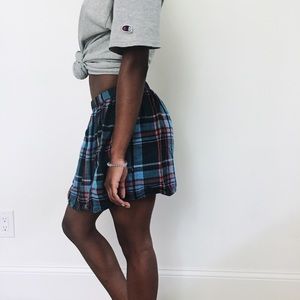 Plaid skirt